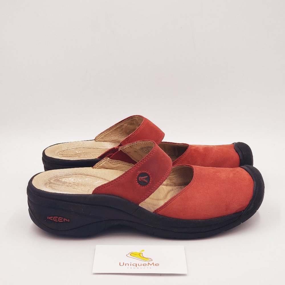 Keen Red Leather Sandals A800